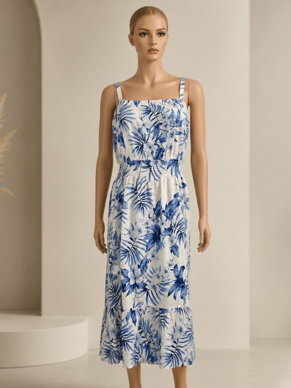 The Place Floral Puff  Dress Size L Adult